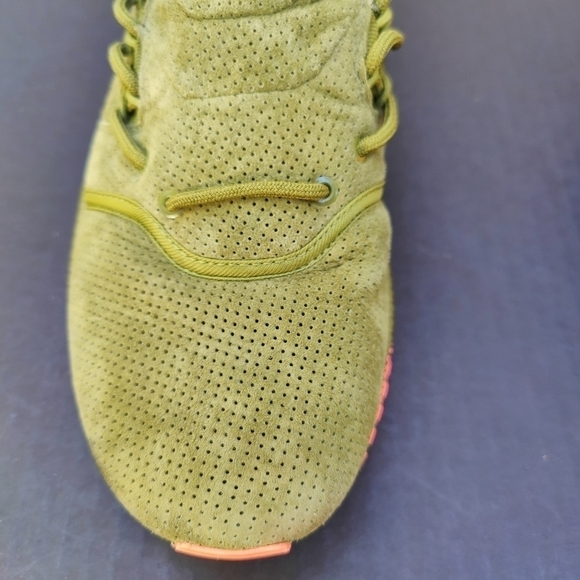 Puma Ignite Tsugi Shinsei 'Wasabi' Army Green Sneaker Men's Shoe Size 9.5 - Picture 4 of 11